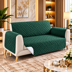 MICRO QUILTED SOFA COVER  #004