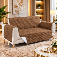 MICRO QUILTED SOFA COVER  #008