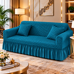BUBBLE MESH QUILTED SOFA COVER #022