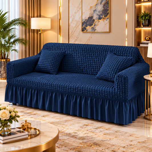 BUBBLE MESH QUILTED SOFA COVER #023