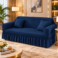 BUBBLE MESH QUILTED SOFA COVER #023