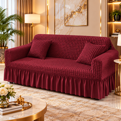 BUBBLE MESH QUILTED SOFA COVER #024