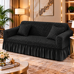 BUBBLE MESH QUILTED SOFA COVER #028