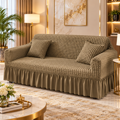 BUBBLE MESH QUILTED SOFA COVER #029