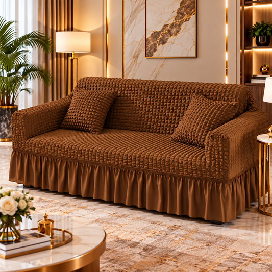 BUBBLE MESH QUILTED SOFA COVER #031
