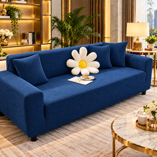 JECQUARD MESH QUILTED SOFA COVER #044