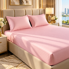 STRIPE FITTED CTN SHEET #091