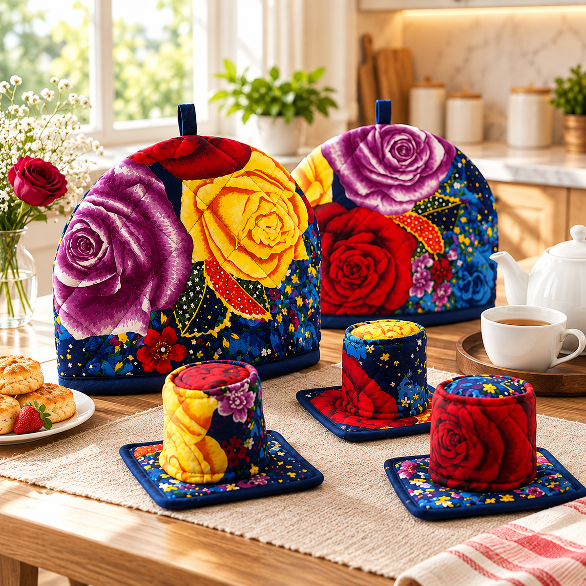 TEA COSY SET #2603