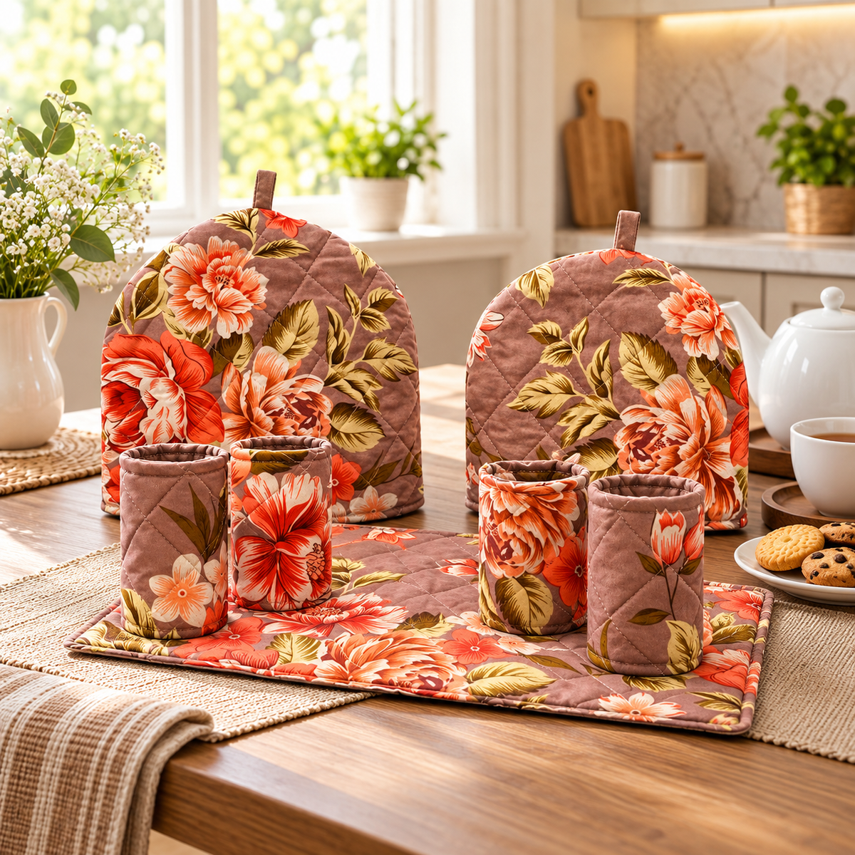 TEA COSY SET #2606