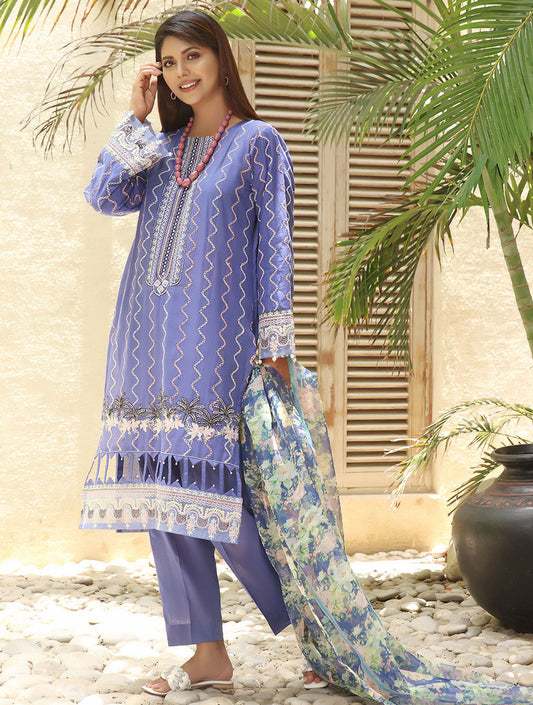 3 Piece Unstitched Lawn Suit KOE-17030 Khas Lawn 22 - Volume 11 FASUNSLAD 