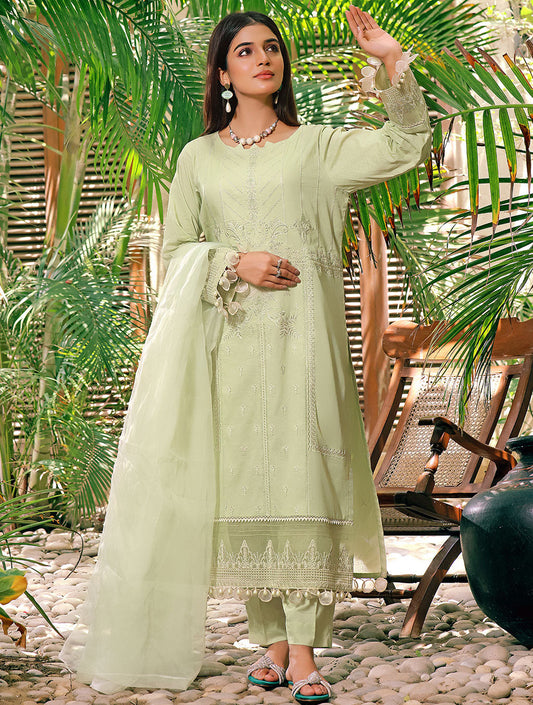 3 Piece Unstitched Lawn Suit KOE-17031 Khas Lawn 22 - Volume 11 FASUNSLAD 