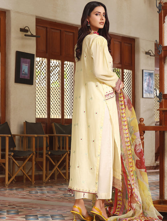 3 Piece Unstitched Lawn Suit KOE-17038 Khas Lawn 22 - Volume 11 FASUNSLAD 