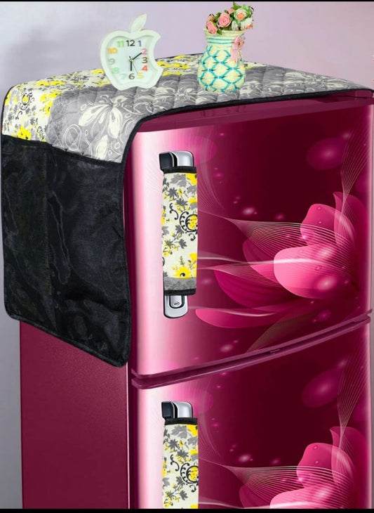 FULLY QUILTED FRIDGE COVER 405