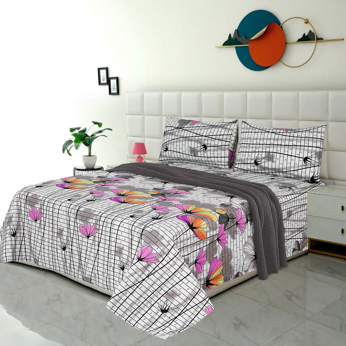 HERITAGE SATIN SHEET SET  1136