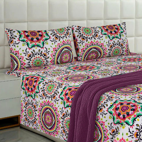 HERITAGE SATIN SHEET SET  1138