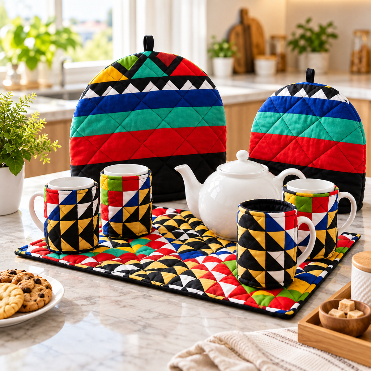 TEA COSY SET #2601