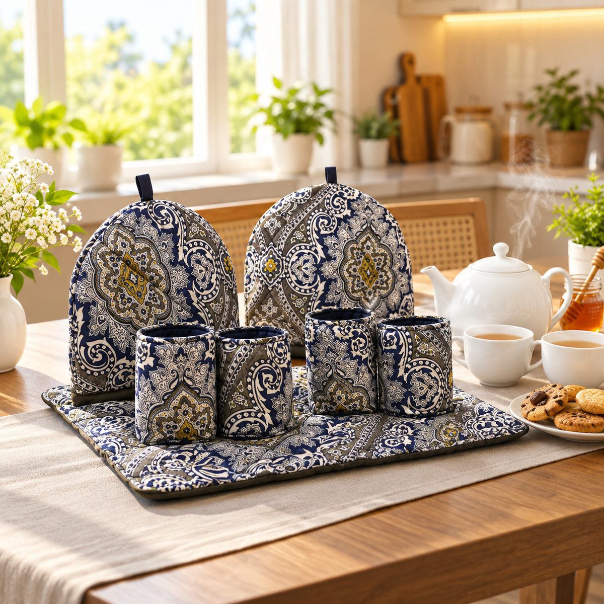 TEA COSY SET #2608