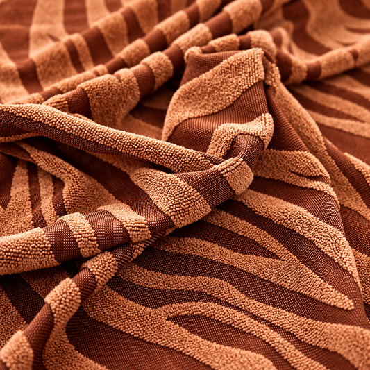 ZEBRA VELVET SOFA COVER  #03