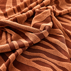 ZEBRA VELVET SOFA COVER  #03