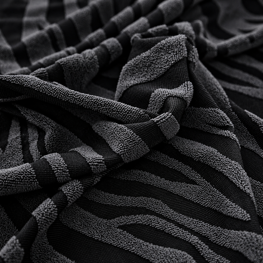 ZEBRA VELVET  SOFA COVER  #06