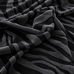 ZEBRA VELVET  SOFA COVER  #06