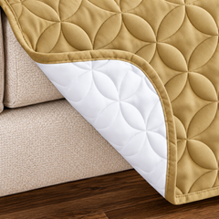 MICRO QUILTED SOFA COVER  #006