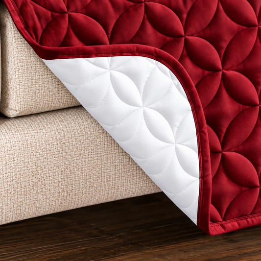 MICRO QUILTED SOFA COVER  #005