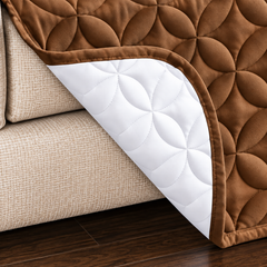 MICRO QUILTED SOFA COVER  #008
