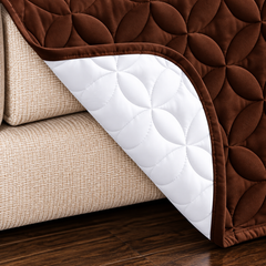 MICRO QUILTED SOFA COVER  #009