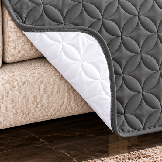 MICRO QUILTED SOFA COVER  #002
