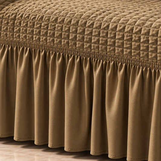 BUBBLE MESH QUILTED SOFA COVER #029