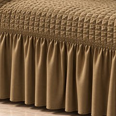 BUBBLE MESH QUILTED SOFA COVER #029
