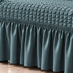 BUBBLE MESH QUILTED SOFA COVER #027