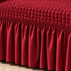 BUBBLE MESH QUILTED SOFA COVER #024