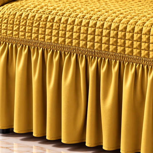 BUBBLE MESH QUILTED SOFA COVER #030