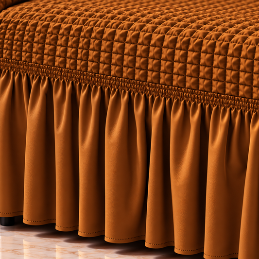BUBBLE MESH QUILTED SOFA COVER #031
