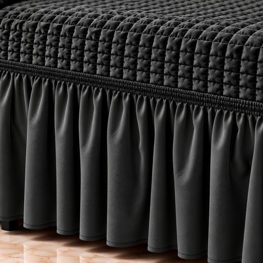 BUBBLE MESH QUILTED SOFA COVER #028