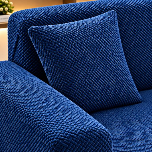 JECQUARD MESH QUILTED SOFA COVER #044