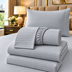 STRIPE FITTED CTN SHEET #097