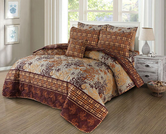 7pcs Comforter Set # 3217