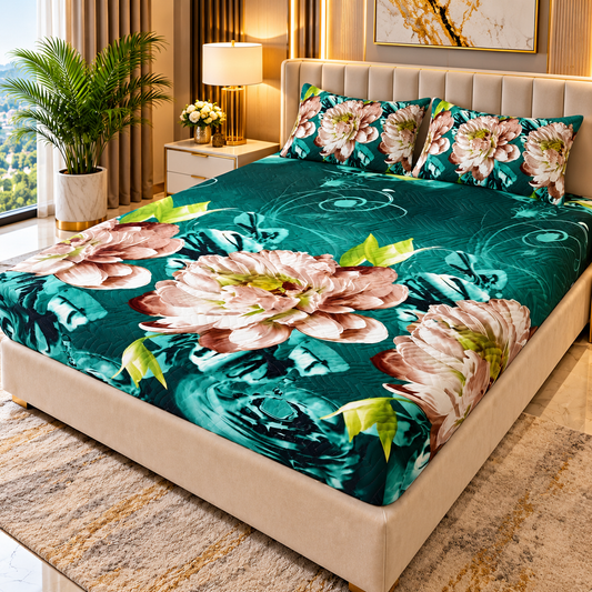 Qulited Water Proof Mattress Protector with Pillow Cover #3102