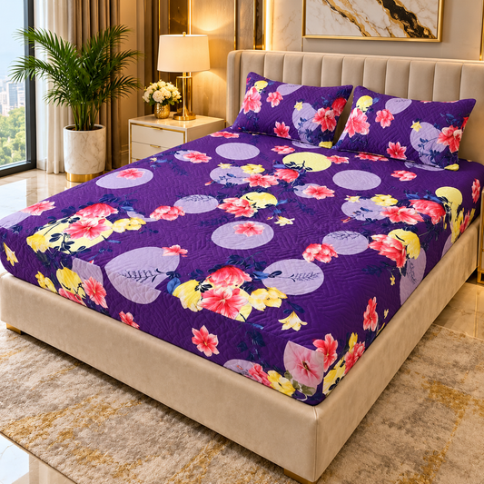 Qulited Water Proof Mattress Protector with Pillow Cover #3103
