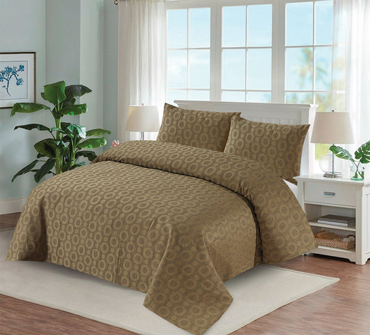 GOLD PALM CTN ORGANIC SHEET SET 1318