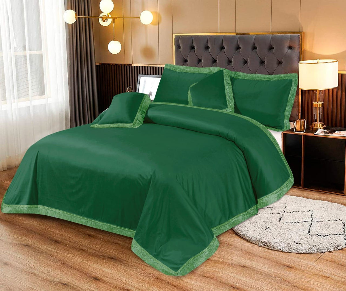 SWEET VELVET FANCY BEDSHEET (5PCS) 1707