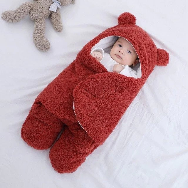 New Born Baby Swaddle Baby Nest-6201 red