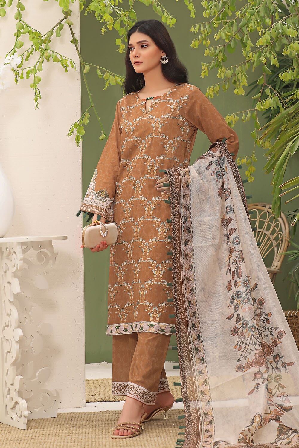 LADIES SUIT KCNE-1942 Dresses KHAS STORES 